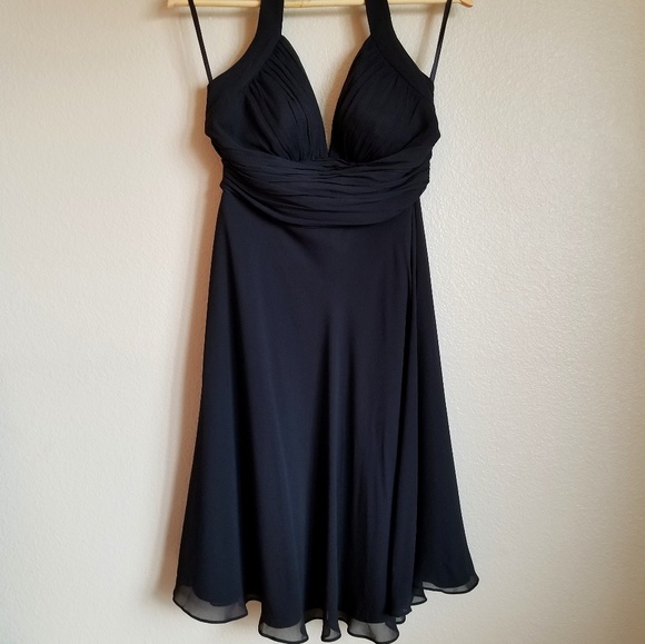 Black Silk Dress